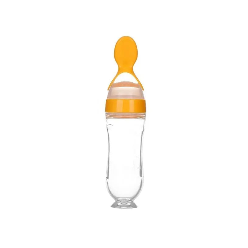 Baby Feeding Squeeze Spoon